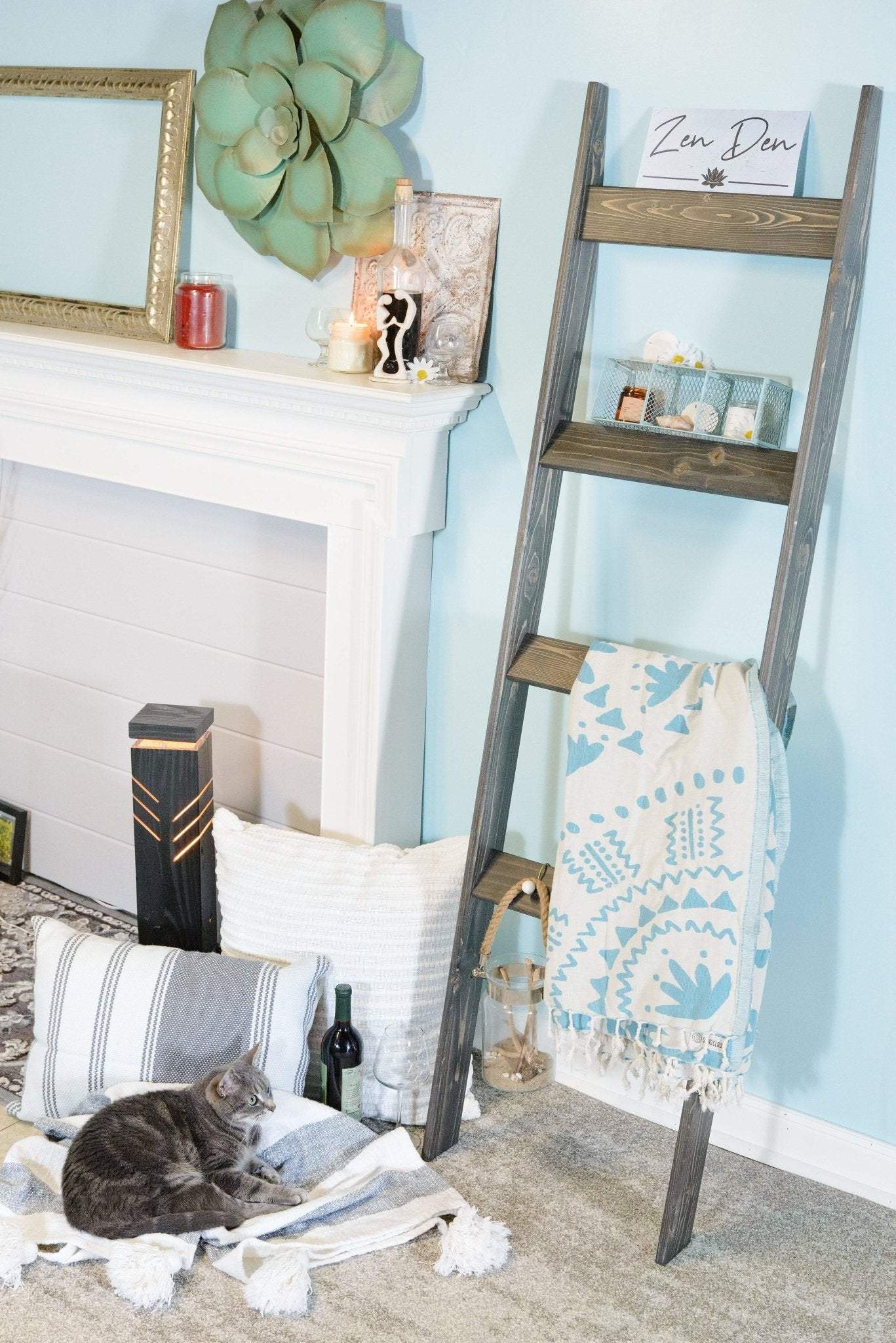 4ft Blanket Ladder – McGuire Woodworking Co - Main Image