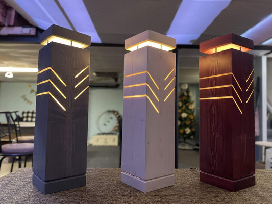 Handmade Wooden Lamp-McGuire Woodworking Co-Accent_Lamps,Bedside_Lamp,Bedside_Table_Lamp,Desk_Lamp,Edison_Lamp,Handmade_Lamp,import_2021_01_23_152121,LED_Lamp,Night_Light,review-inventory,review-pricing,Side_Table,Small_Lamp,Wood_Lamp,Wooden_Lamp,Wooden_Table_Lamp